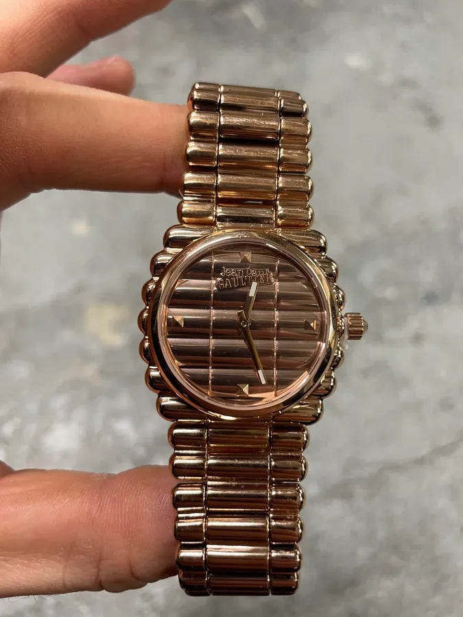 Jean Paul Gaultier Pink Silver Bullet Watch (OS) 3