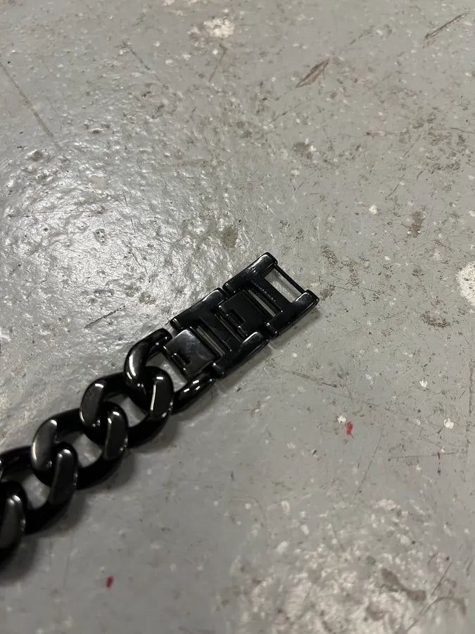 Jean Paul Gaultier Pure Black Stainless Steel Watch IghkAFj 7