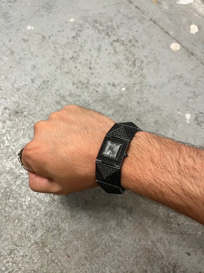 Jean Paul Gaultier Pyramid Pave Crystal Watch gVvqYdB 3