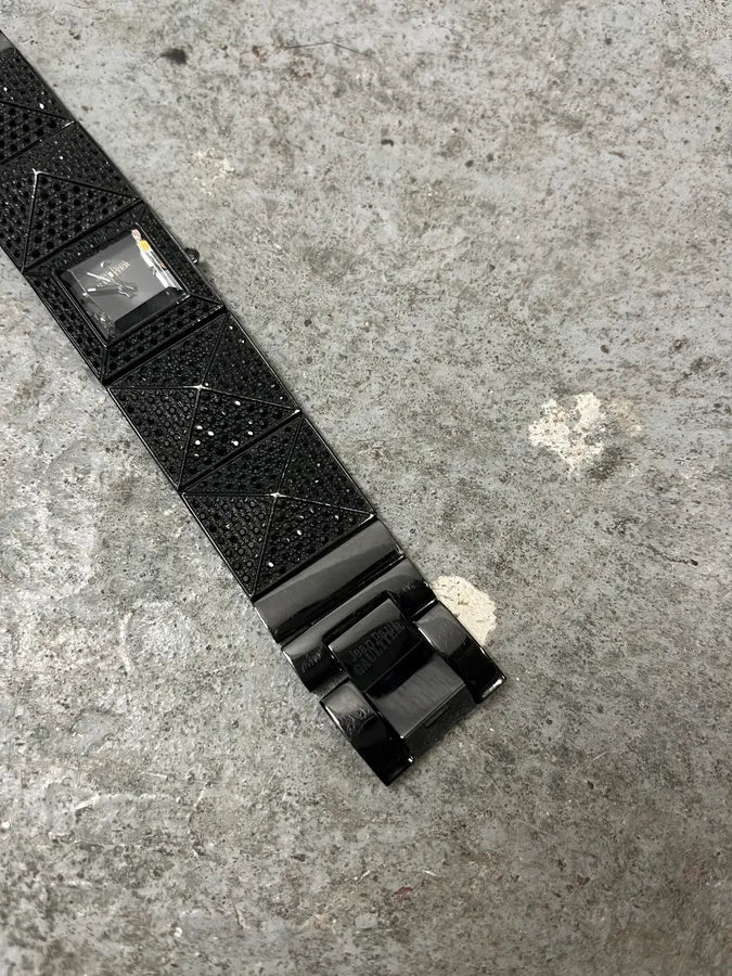 Jean Paul Gaultier Pyramid Pave Crystal Watch gVvqYdB 5