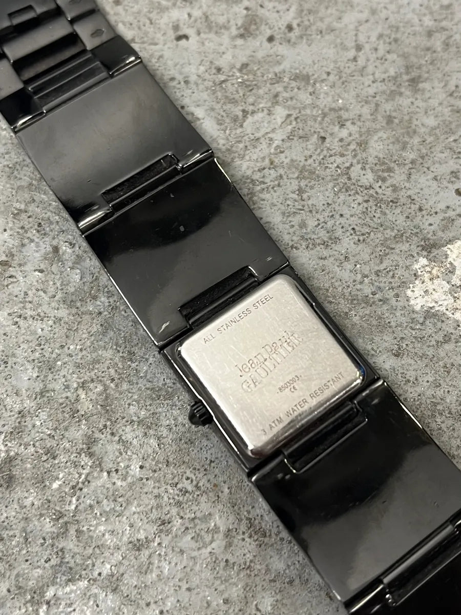 Jean Paul Gaultier Pyramid Pave Crystal Watch gVvqYdB 7