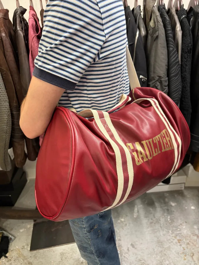 Jean Paul Gaultier Red Boxing Sport Handle Bag kVbWXmI 4