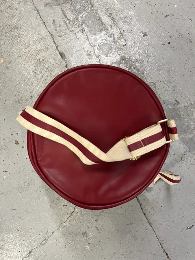 Jean Paul Gaultier Red Leather Boxing Sport Handle Bag VywJLwi 6