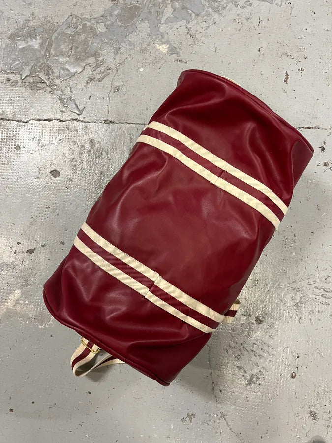 Jean Paul Gaultier Red Leather Boxing Sport Handle Bag VywJLwi 3