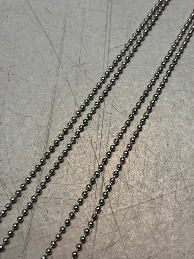 Jean Paul Gaultier Silver Grey Metal Guitar Necklace klTtPgS 5