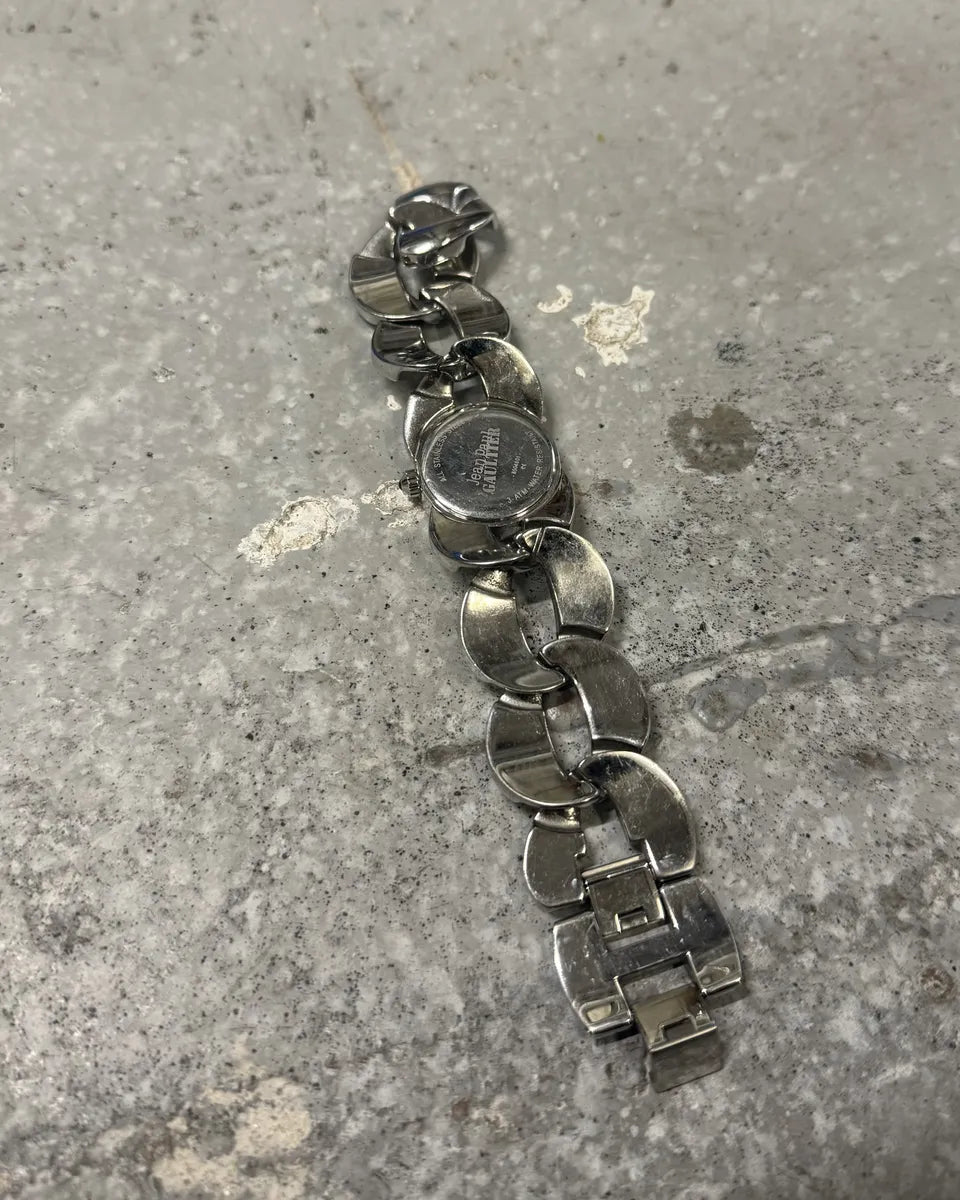 Jean Paul Gaultier Silver Steel Grey Archive Watch EaIEJDo 0