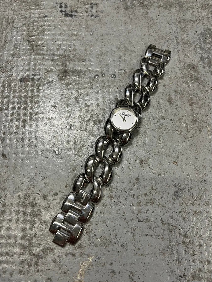 Jean Paul Gaultier Stainless Steel Grey Watch dgGRbyI 3