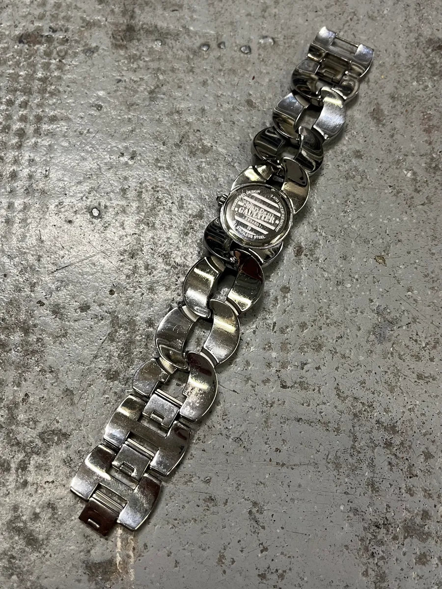 Jean Paul Gaultier Stainless Steel Grey Watch dgGRbyI 7