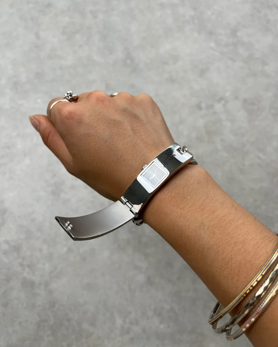 Jean Paul Gaultier Stainless Steel Trompe LOeil Bracelet Watch hBObrEs 1