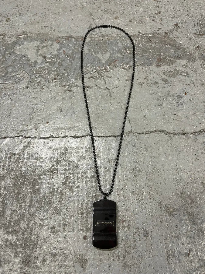 Jean Paul Gaultier Steel Dog Tags Necklace IoQJnPX 2