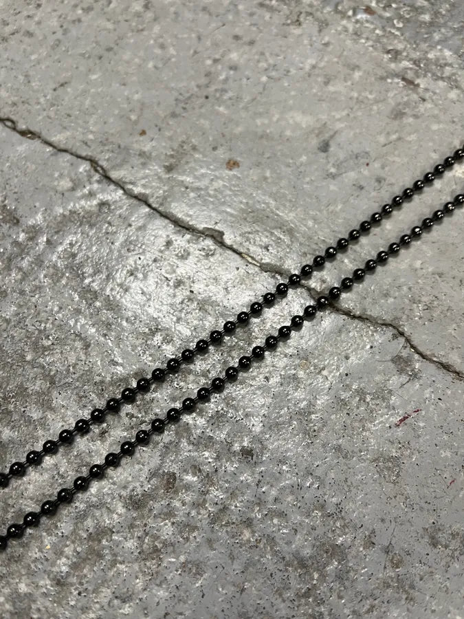 Jean Paul Gaultier Steel Dog Tags Necklace IoQJnPX 4