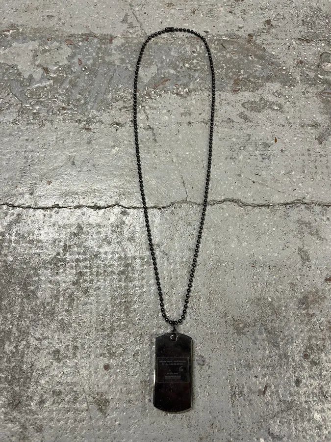 Jean Paul Gaultier Steel Dog Tags Necklace IoQJnPX 6