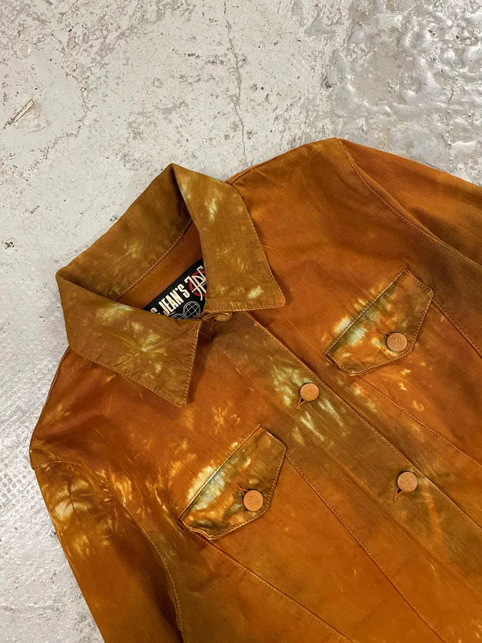 Jean Paul Gaultier vintage Tie Dye Denim Jacket uYAhXlD 3