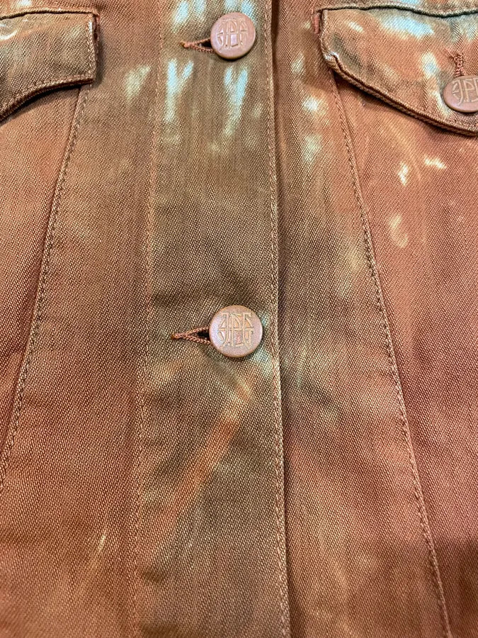 Jean Paul Gaultier vintage Tie Dye Denim Jacket uYAhXlD 7