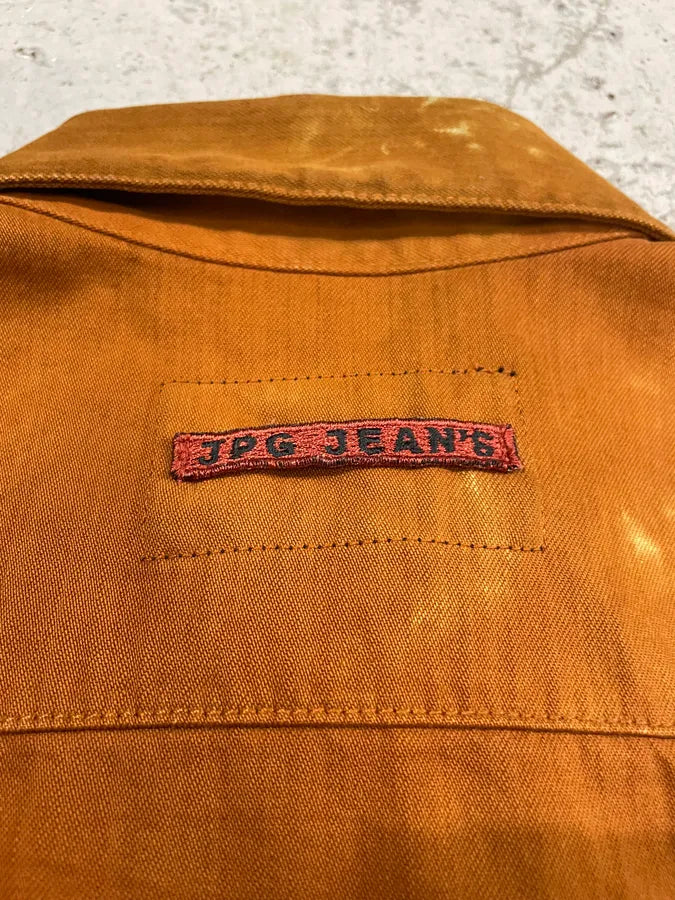 Jean Paul Gaultier vintage Tie Dye Denim Jacket uYAhXlD 8