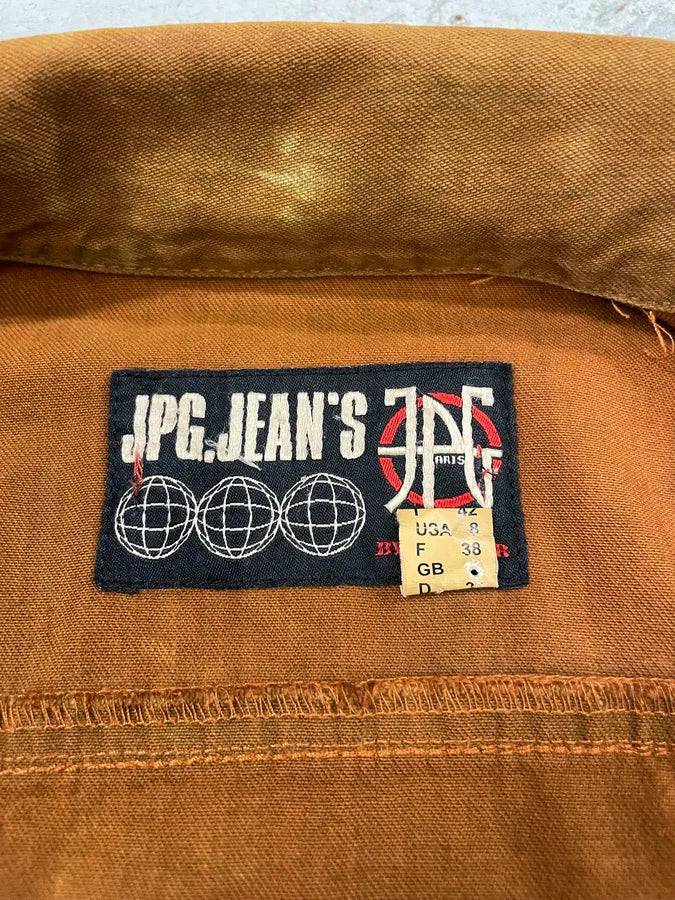 Jean Paul Gaultier vintage Tie Dye Denim Jacket uYAhXlD 8