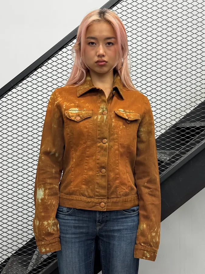 Jean Paul Gaultier vintage Tie Dye Denim Jacket uYAhXlD 2