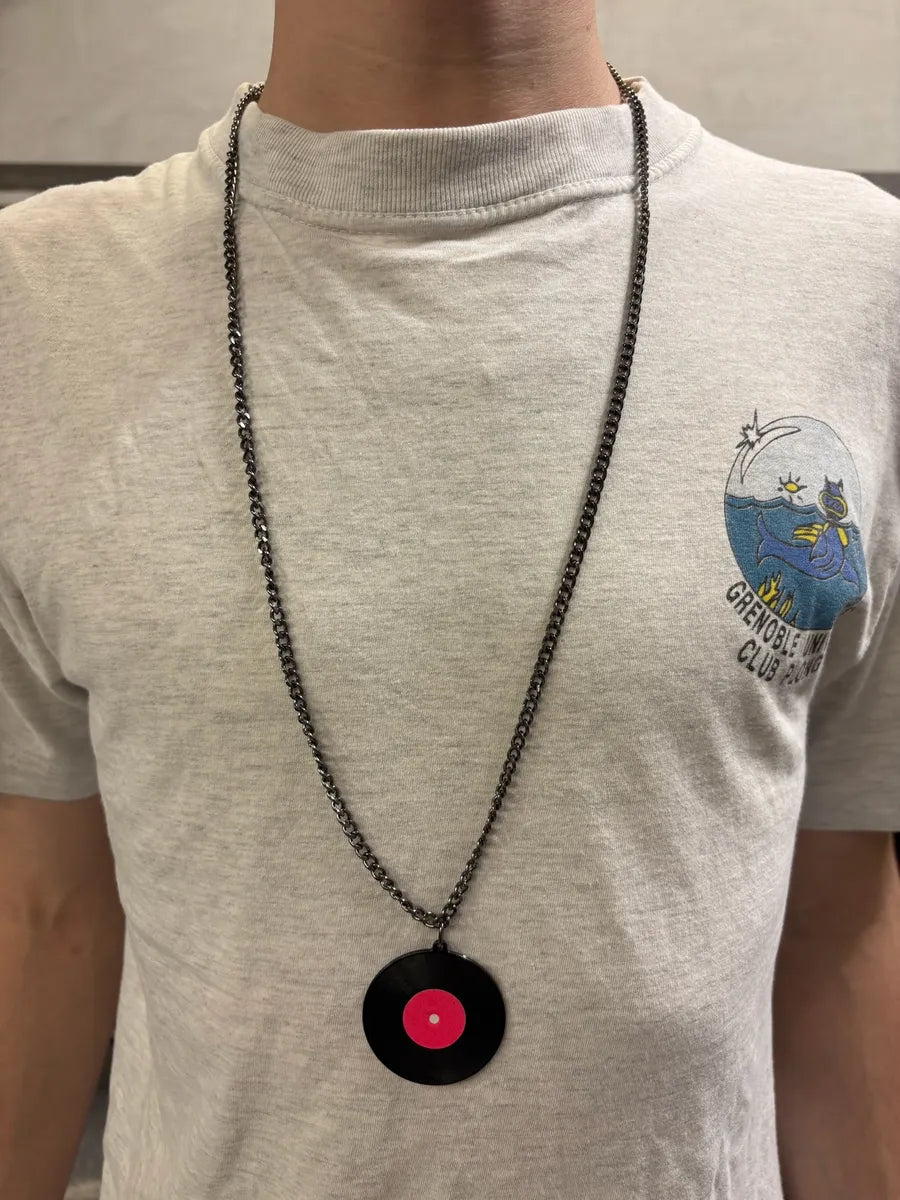 Jean Paul Gaultier Vinyl DJ Necklace lfyfYRF 2