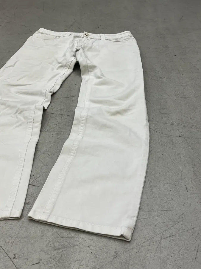 2000s Jean Paul Gaultier White Denim Jeans LlPNApU 5