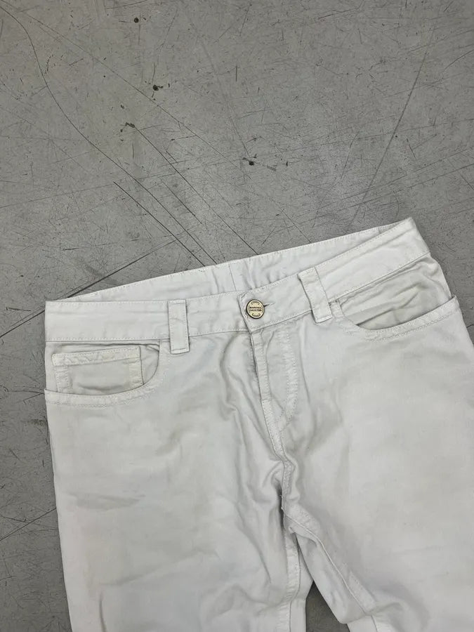 2000s Jean Paul Gaultier White Denim Jeans LlPNApU 6