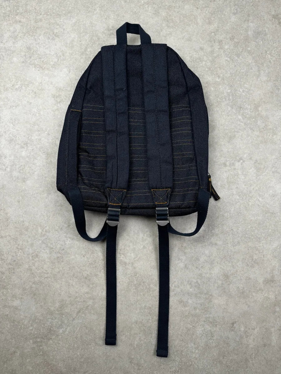 SS2015 Jean Paul Gaultier x Eastpak Navy Denim Cargo Backpack ULiVgMQ 7