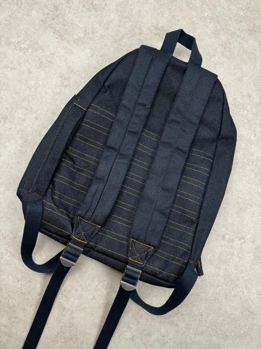 SS2015 Jean Paul Gaultier x Eastpak Navy Denim Cargo Backpack ULiVgMQ 6