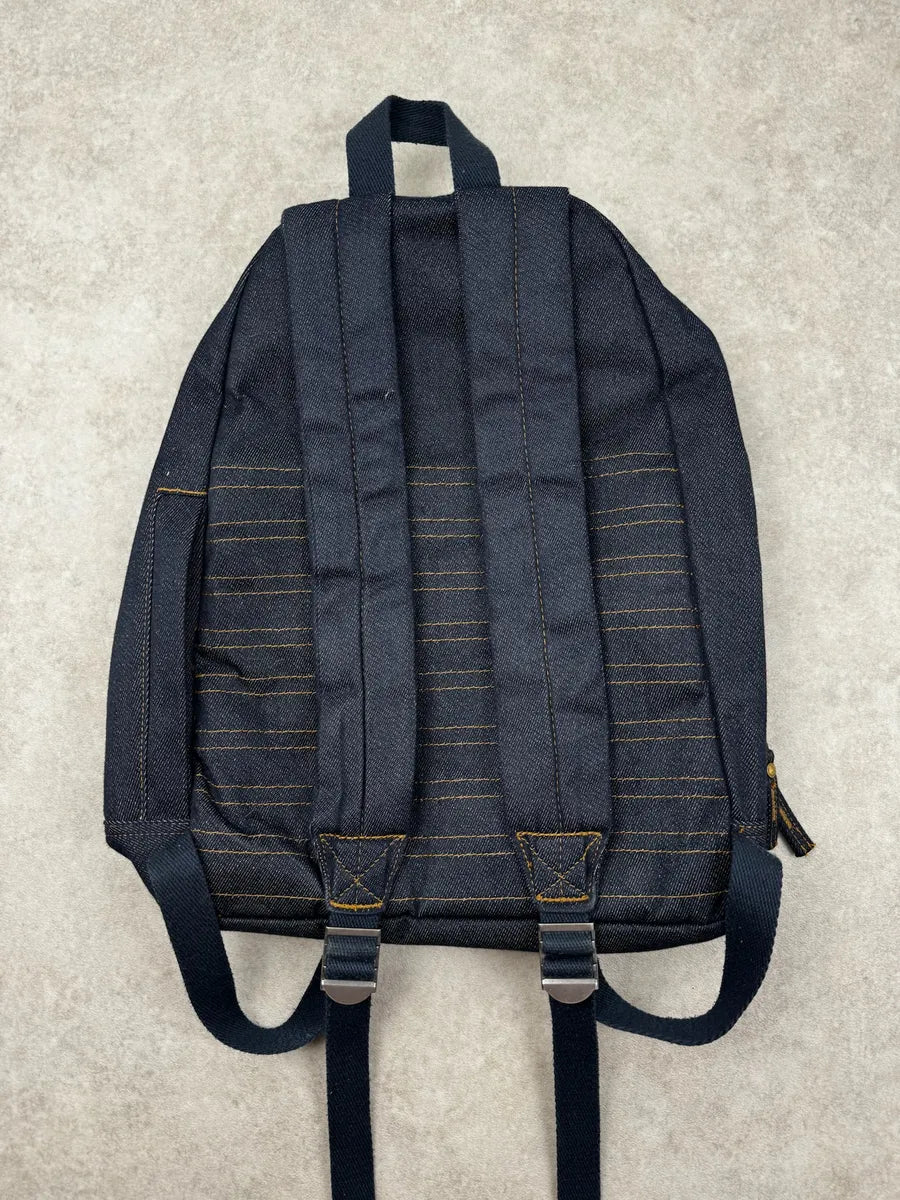 SS2015 Jean Paul Gaultier x Eastpak Navy Denim Cargo Backpack ULiVgMQ 5