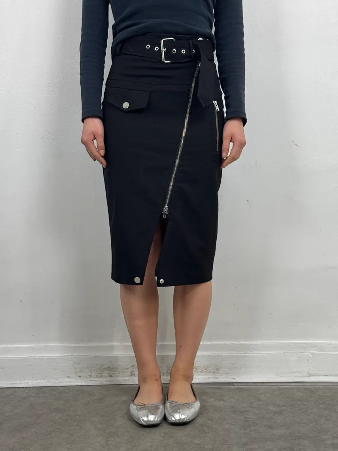 Jean Paul Gaultier x Lindex Black Utility Skirt Suosfhd 0