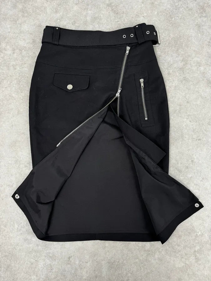 Jean Paul Gaultier x Lindex Black Utility Skirt Suosfhd 4