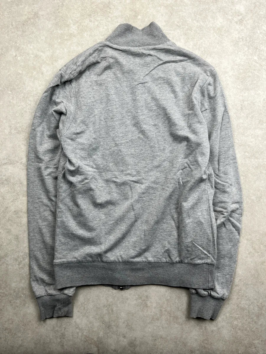AW2005 Dolce & Gabbana Grey Italia Flag Zip-Up Sweater jflJFEYI 4