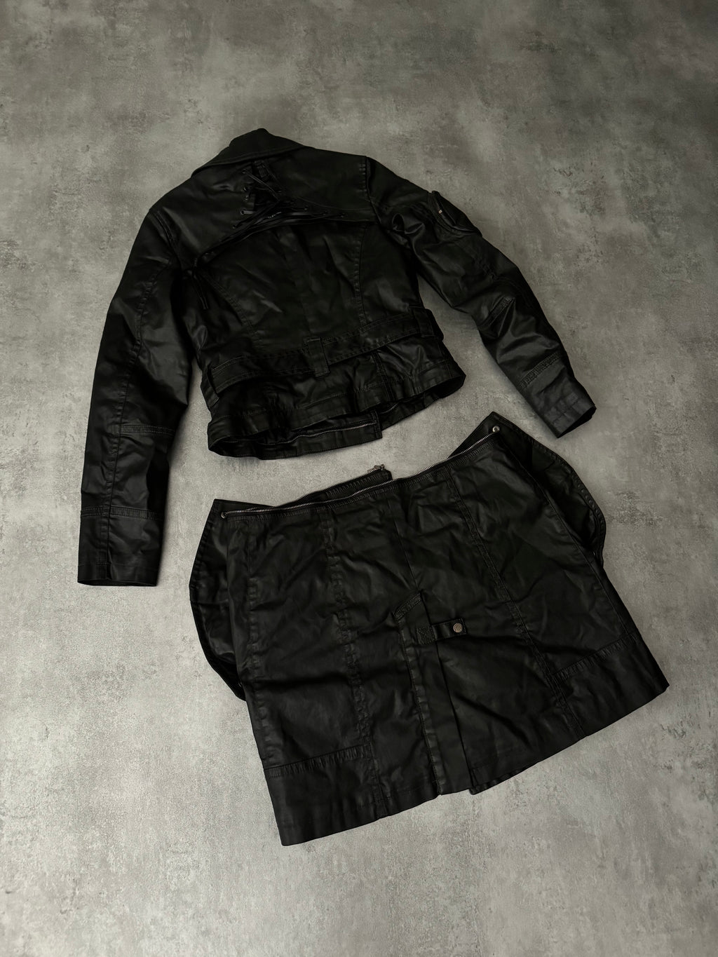 2000s Jean Paul Gaultier Cargo Detachable Trench Jacket (S) - 4