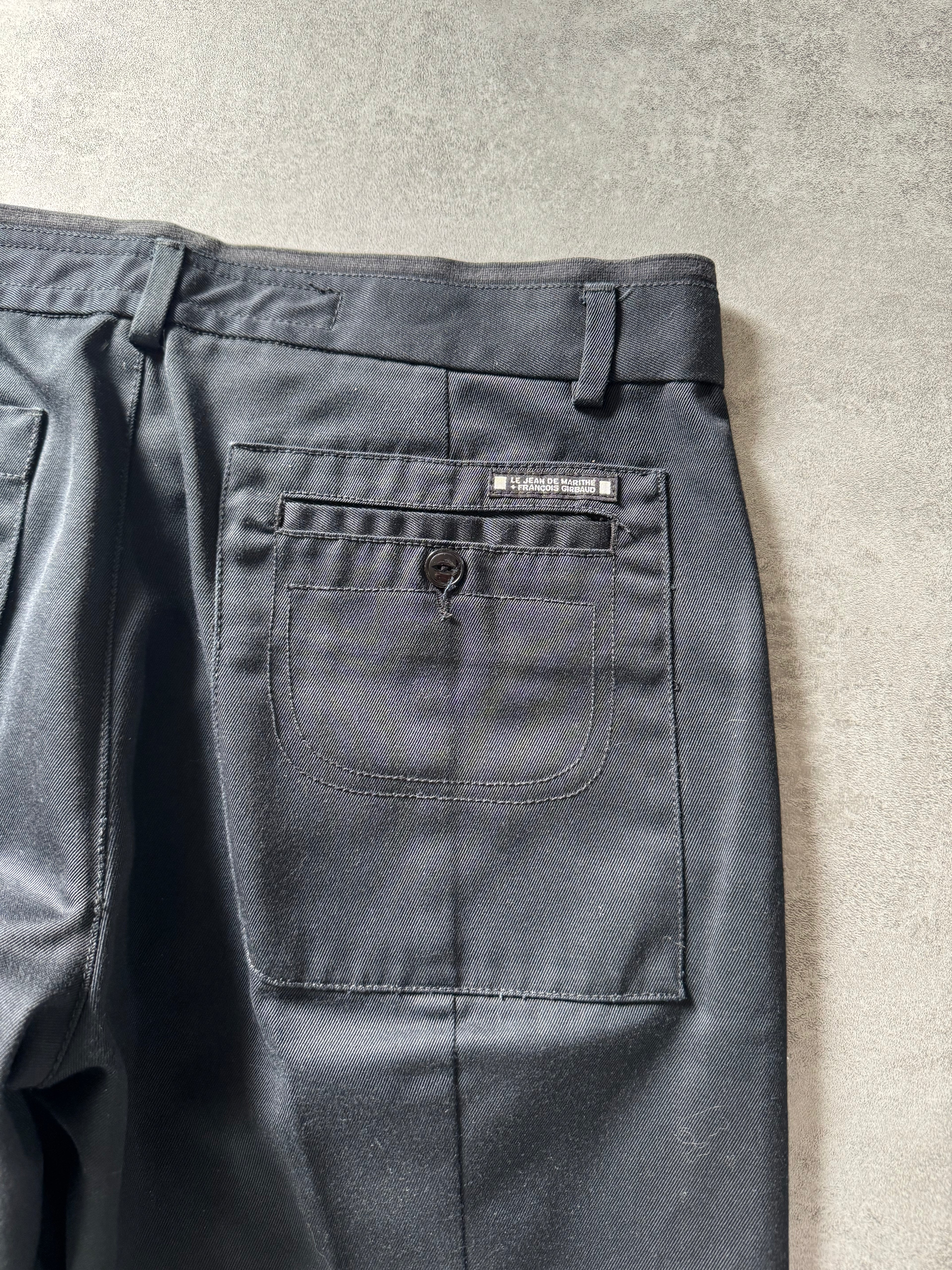 AW2008 Marithé + François Girbaud Destructured Elegant Tailored Pants (M) - 5