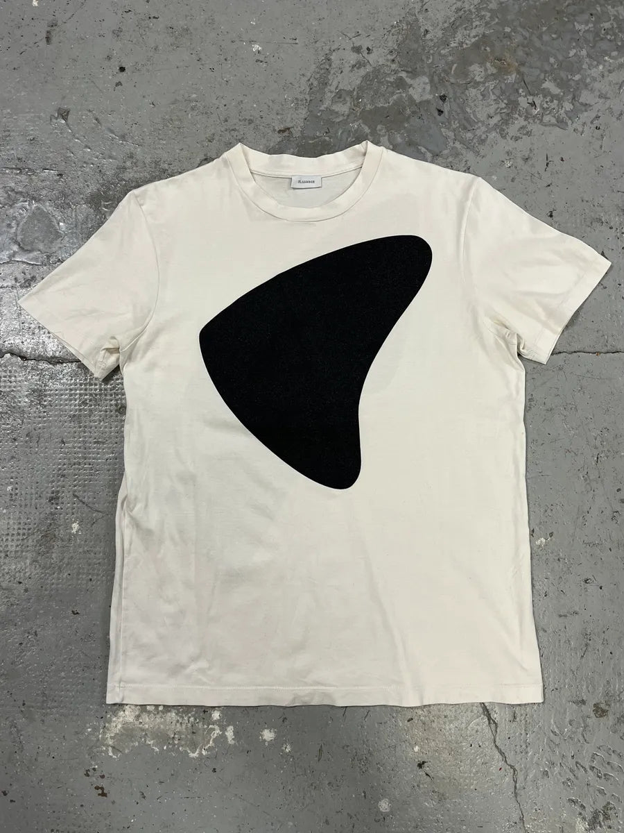 Jil Sander Black & White Contemporary Tee-Shirt (S) SzHAAzp 0