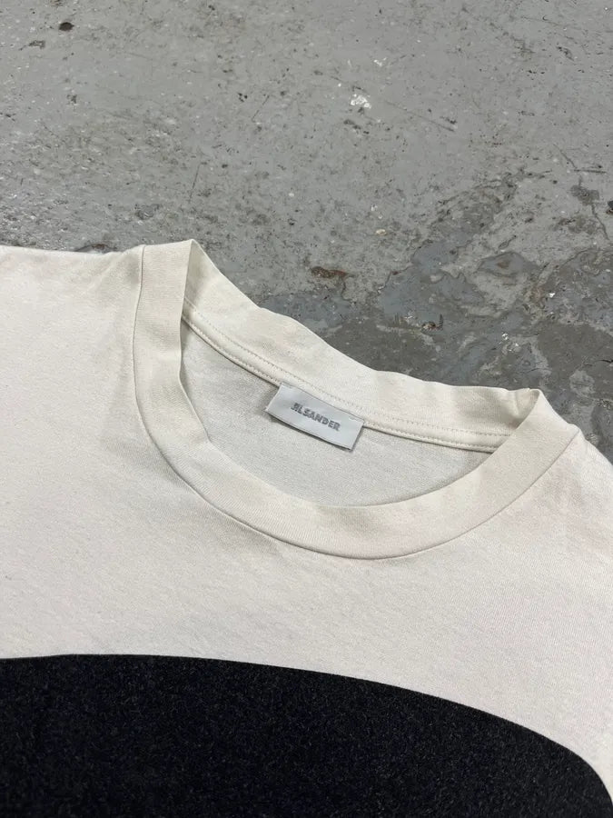 Jil Sander Black & White Contemporary Tee-Shirt (S) SzHAAzp 5