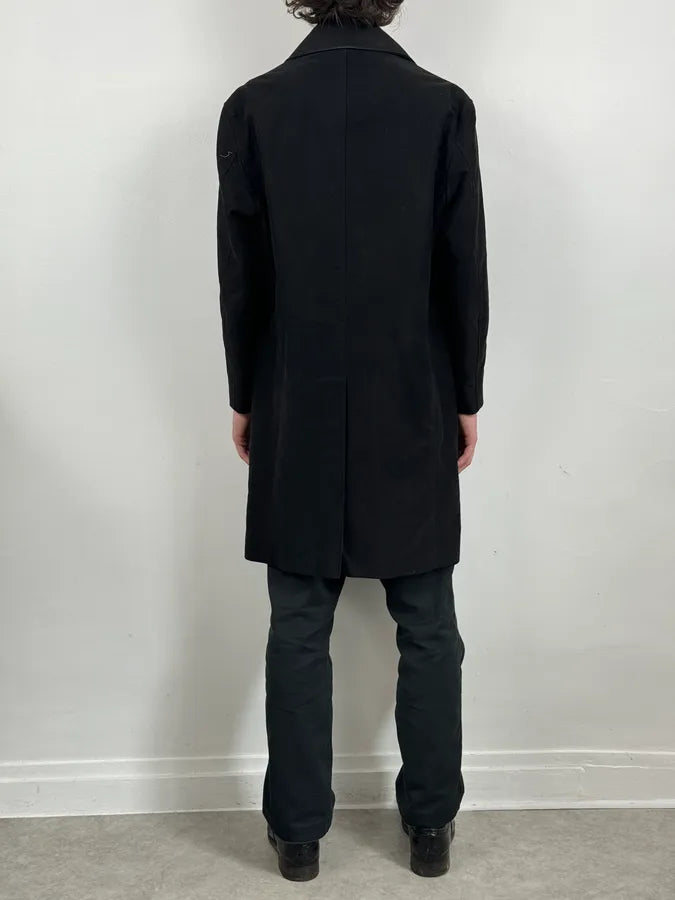 Jil Sander Black Cozy Buttoned Long Jacket fOvxgSK 1