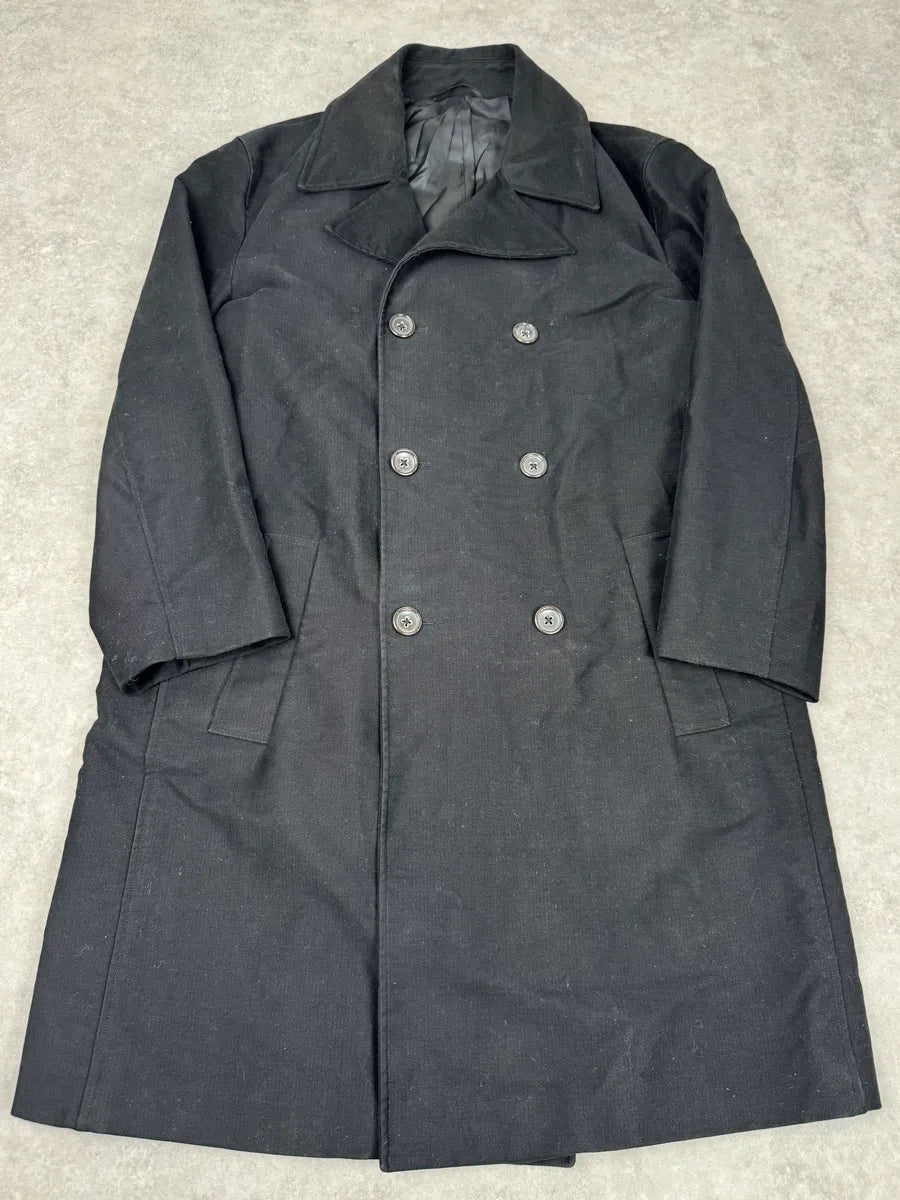 Jil Sander Black Cozy Buttoned Long Jacket fOvxgSK 2