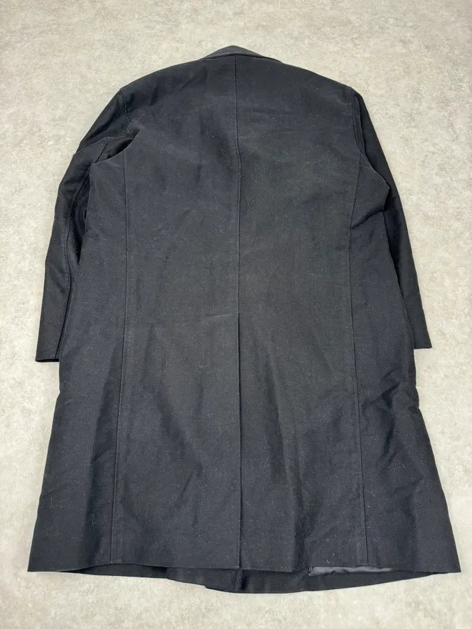 Jil Sander Black Cozy Buttoned Long Jacket fOvxgSK 6