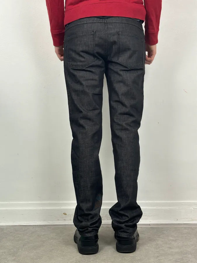AW2007 Jil Sander Dark Grey Denim Straight Leg Jeans yZQnNjc 3