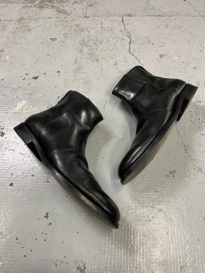 Jil Sander Black Leather Boots ZofnVFw 1