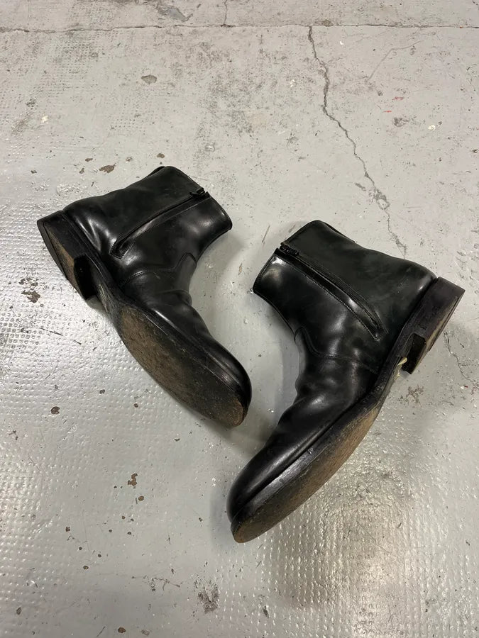 Jil Sander Black Leather Boots ZofnVFw 2