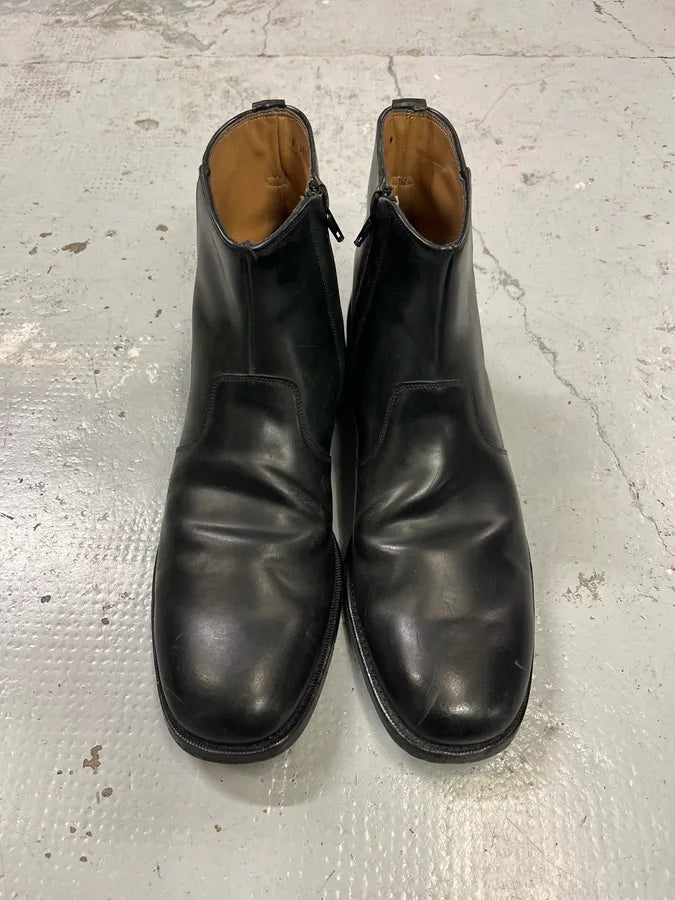 Jil Sander Black Leather Boots ZofnVFw 3