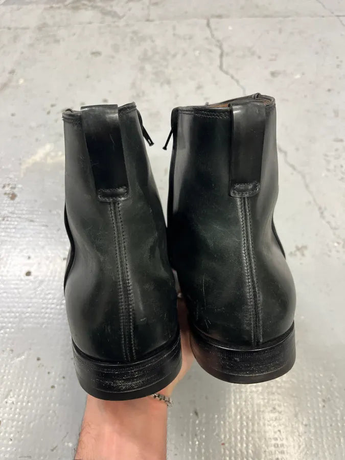 Jil Sander Black Leather Boots ZofnVFw 4