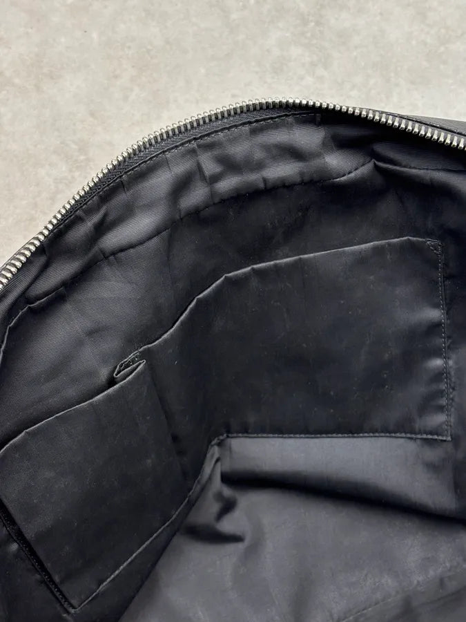 Jil Sander Black Leather Grained Handle Bag WDCJJUa 16