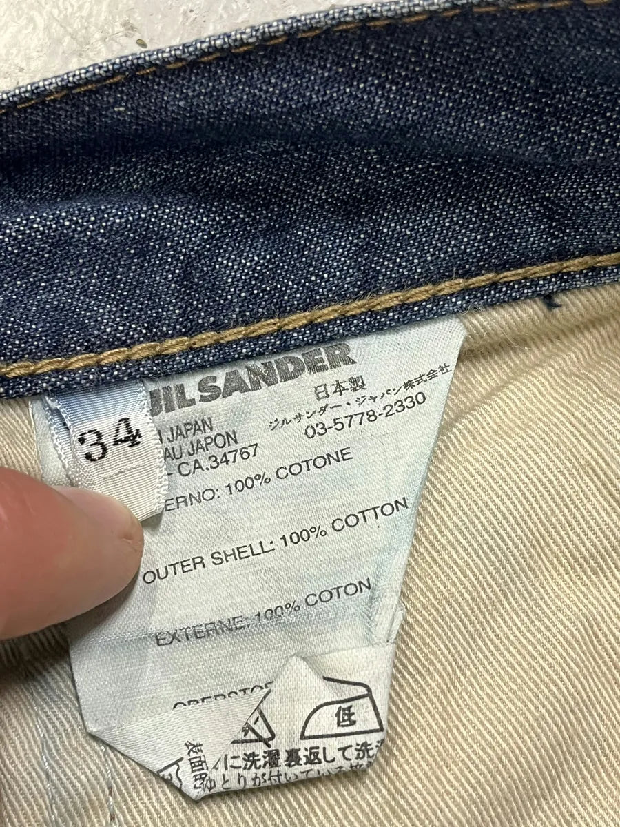 Jil Sander Blue Faded Denim Regular Jeans QRnPdZh 10