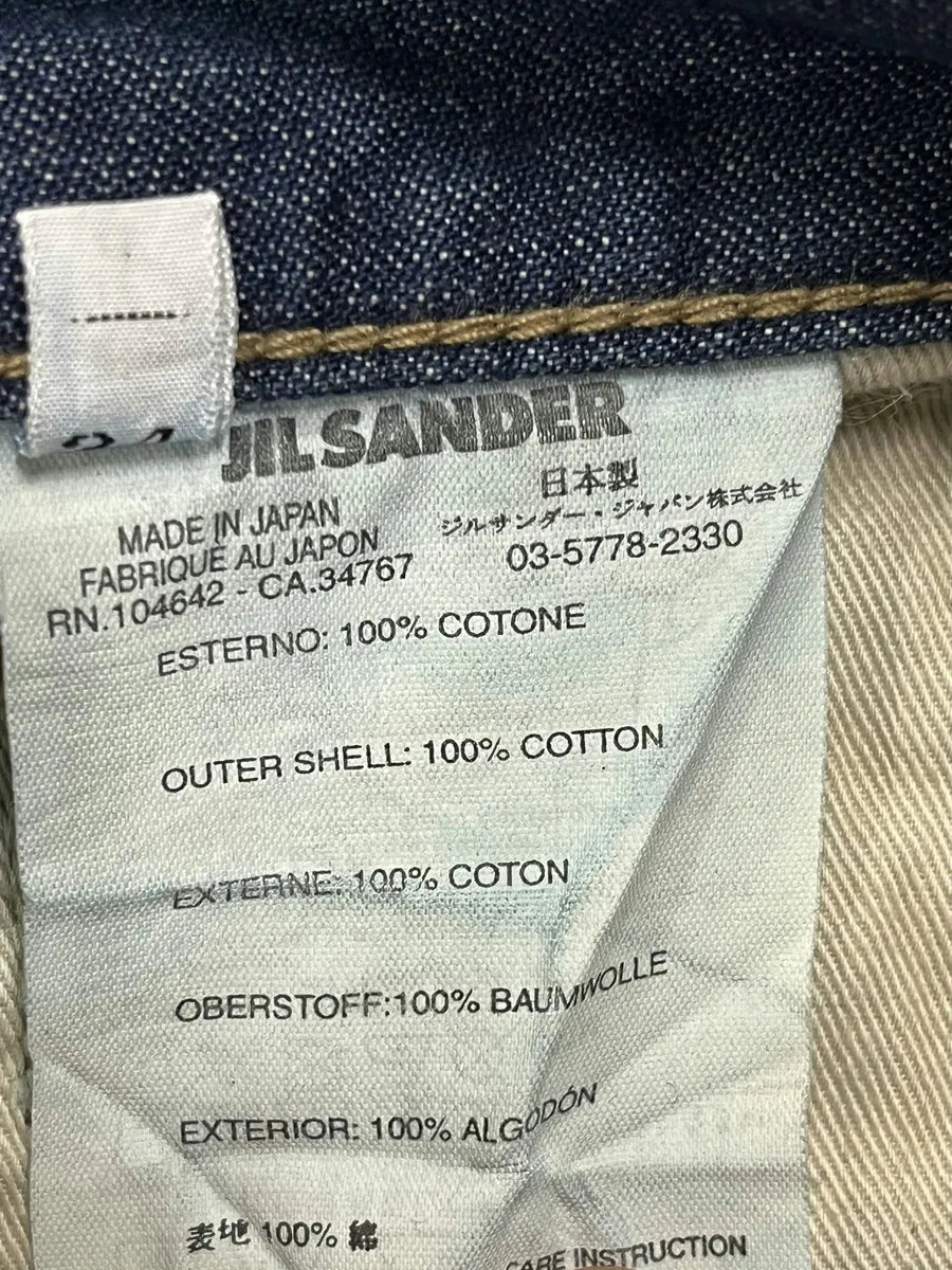 Jil Sander Blue Faded Denim Regular Jeans QRnPdZh 11