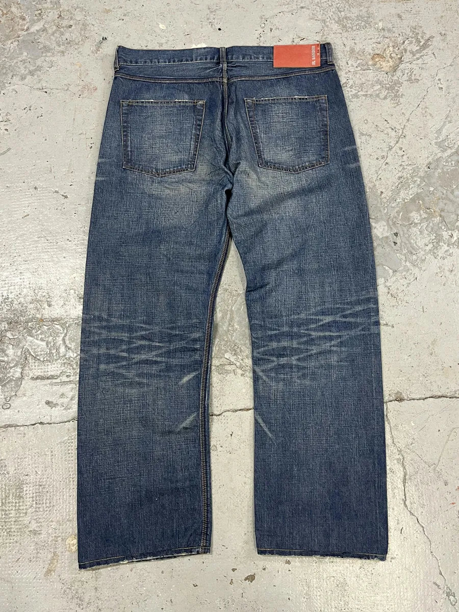 Jil Sander Blue Faded Denim Regular Jeans QRnPdZh 5