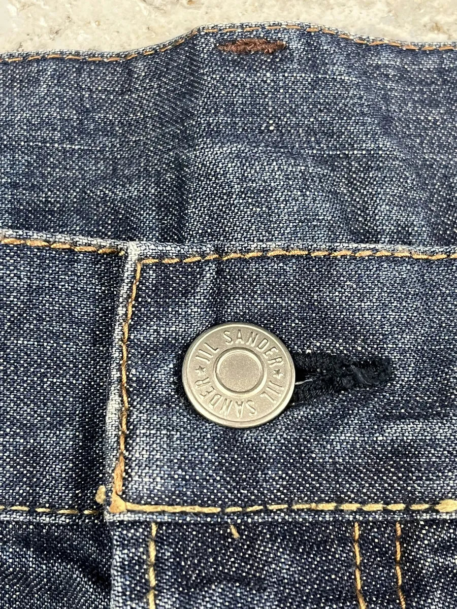 Jil Sander Blue Faded Denim Regular Jeans QRnPdZh 7