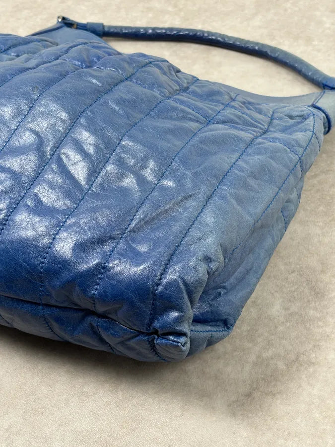 Jil Sander Blue Leather Handle Bag yqkdLws 10