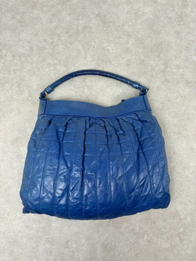 Jil Sander Blue Leather Handle Bag yqkdLws 5