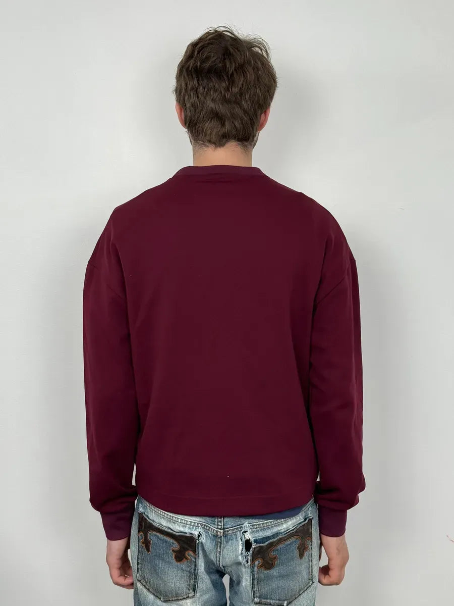 Jil Sander Bordeaux Contemporary Sweater hJyEFUe 2